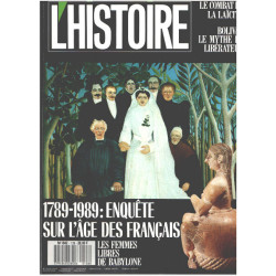 L'histoire n° 128 / 1789-1989 : enquete sur l'age des français