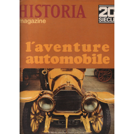 Historia n° 98 / l'aventure automobile