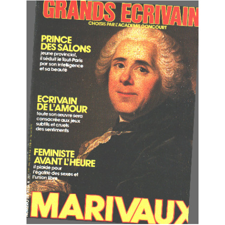 Grands écrivains n° 19/ marivaux