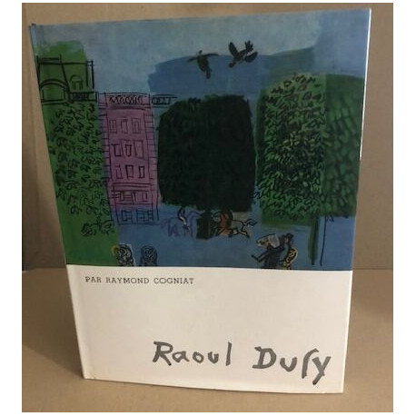 Raoul dufy / reproductions en coulurs contrecollées