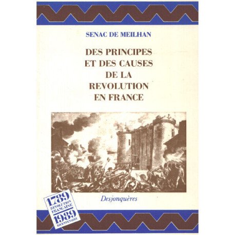 Des Principes et des causes de la Révolution en France