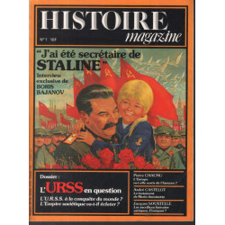 J'ai été secrétaire de Staline // dossier : l' URSS en question