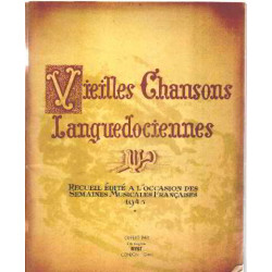 Vieilles chansons languedociennes