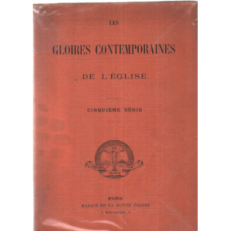 Les gloires contemporaines de l'eglise / cinquieme serie