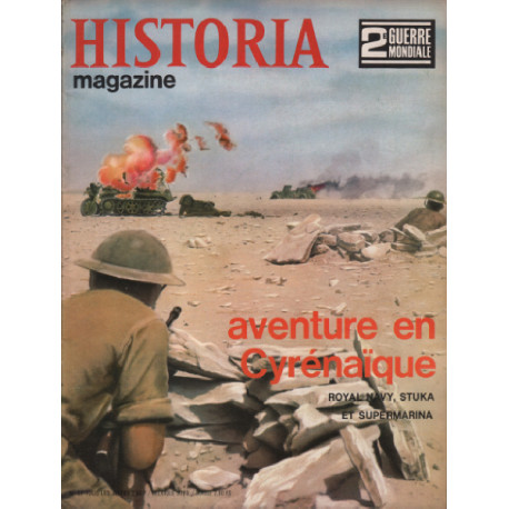 2° guerre mondiale / historia magazine n° 27 / aventure en cyrénaique