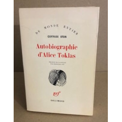 Autobiographie d'Alice Toklas