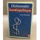 Dictionnaire homéopathique