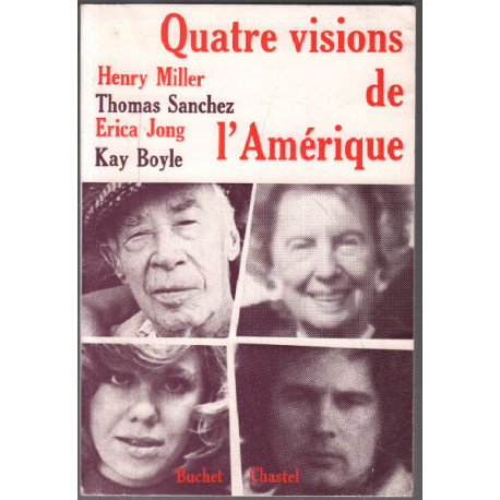 Quatre visions de l'amérique