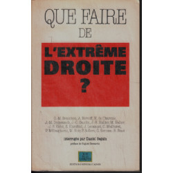 Que faire de l'extrème droite