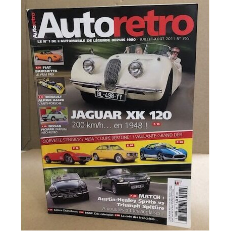 Autoretro n° 355 / jagua XK 120