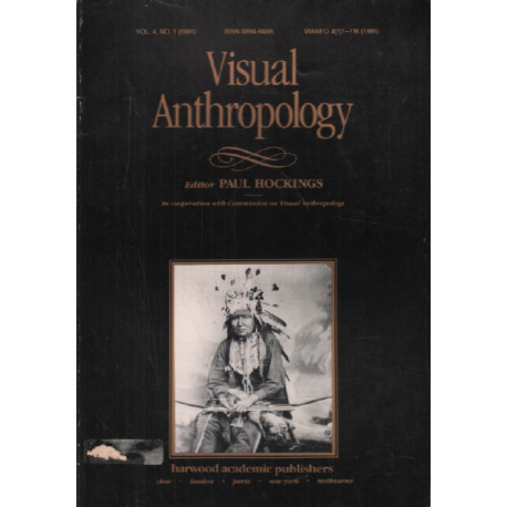 Visual Anthropology: Vol. 4 No.1