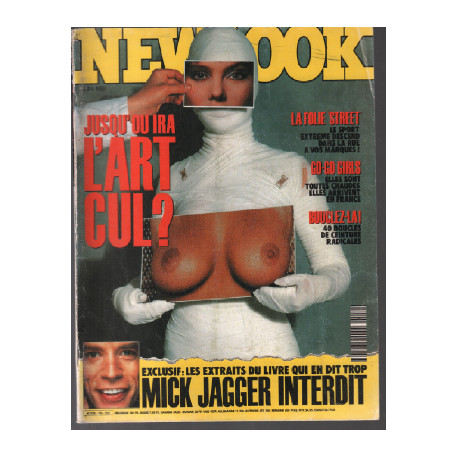 Revue newlook juin 1993 ( ( jusqu'ou ira l'art cul ? )