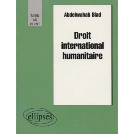 Droit international humanitaire