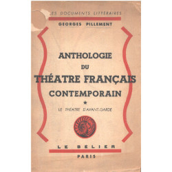 Anthologie du théatre français contemporain / tome 1 : le théatre...