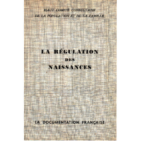 La régulation de naissances