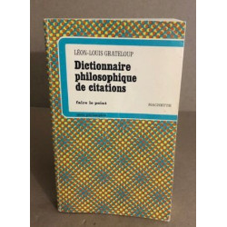 Dictionnaire philosophique de citations