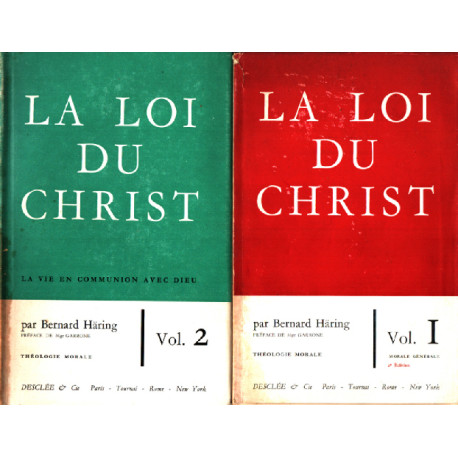 Le loi du christ / tome 1+ 2