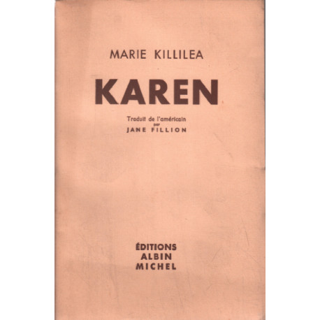 Karen / traduit de l'américain par jane fillion