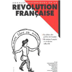 Annales historiques de la revolution francaise n° 309/ les debuts...