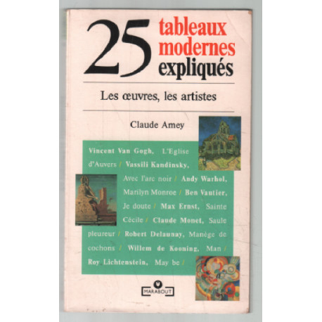 25 tableaux modernes expliqués