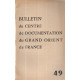 Bulletin du centre de documentation du grand orient de france n°49