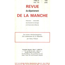 Revue du departement de la manche / tome 27 / fascicule 707 / les...