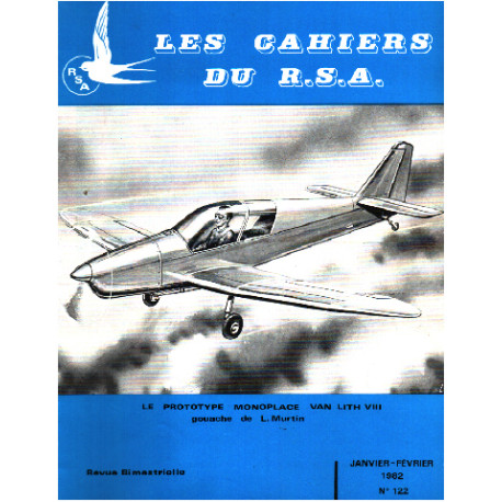 Les cahiers du R.S.A. n° 122 / le prototype monoplace van lith VIII