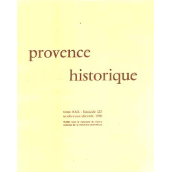 Provence historique tome XXX / fascicule 122