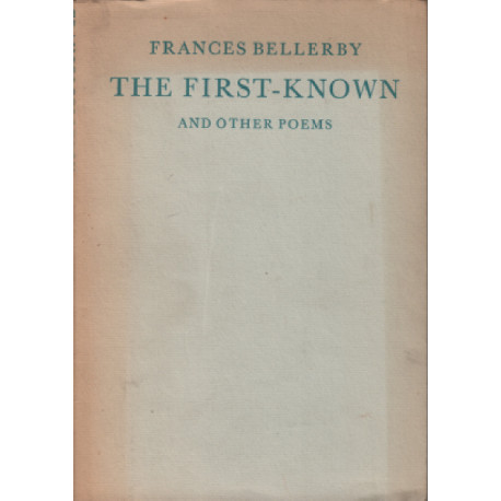 The first-known and other poems