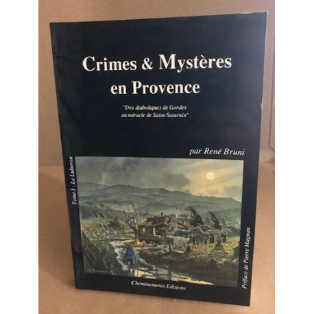 Crimes et mysteres en provence