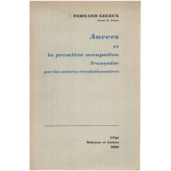 Anvers et la première occupation française par les armées...