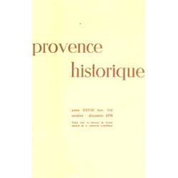 Provence historique tomeXXVIII / fascicule 114