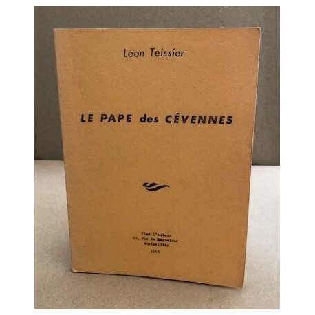 Le pape des cévennes