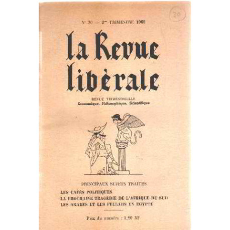 La revue liberale n° 30