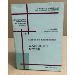 L'afrique noire / guides de recherches