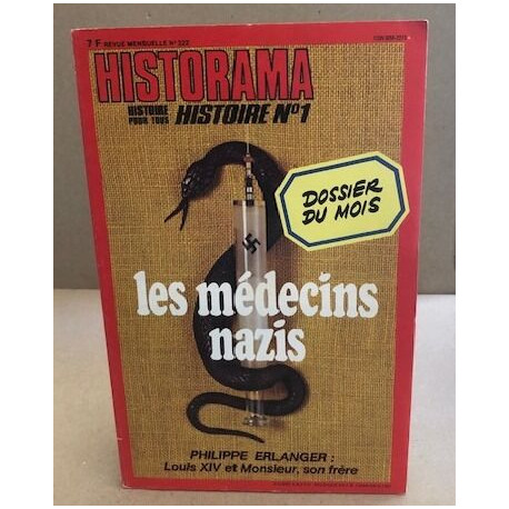 Historama n° 322 / les médecins nazis