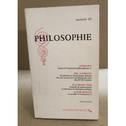 Philosophie numéro 40