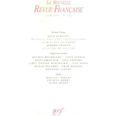 La nouvelle revue française n°521 / EO numerotée sur velin ( n° 6)