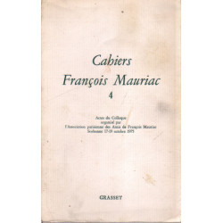 Cahiers françois mauriac n° 4