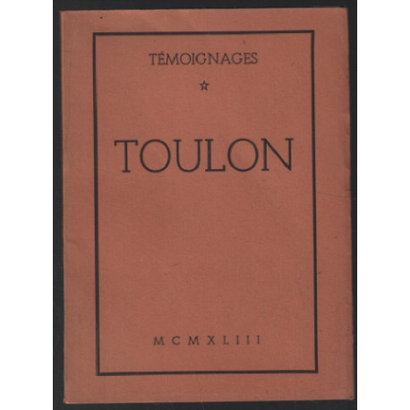 Toulon : témoignages *