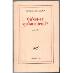 Qu'est-ce qu'on attend 