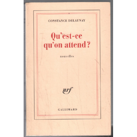 Qu'est-ce qu'on attend 