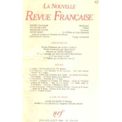 La nouvelle revue française n°378-379 / EO numerotée sur velin ( n° 6)