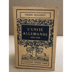 L'unité allemande 1806-1938