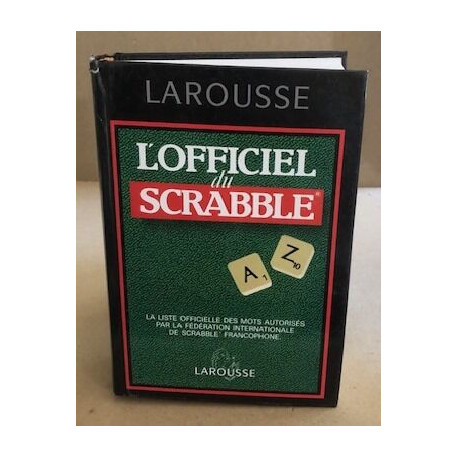 L' Officiel Du Jeu Scrabble