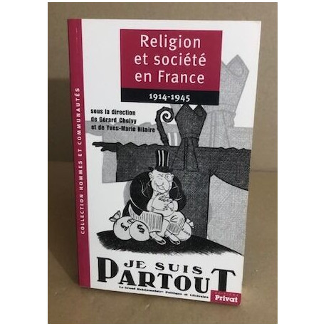 religion et societe en france 1914-1945