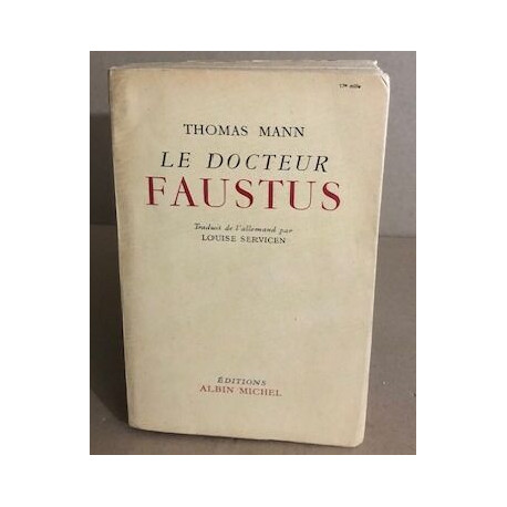 Le docteur faustus