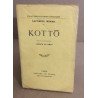 Kotto / traduit de l'anglais par Joseph de Smet / exemplaire numéroté