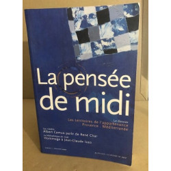 Revue la pensée du midi n° 1 / les territoires de l'appartenance...