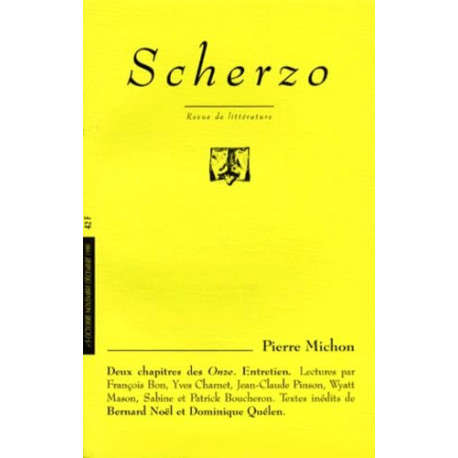 Scherzo n.05 1998 pierre michon: 5